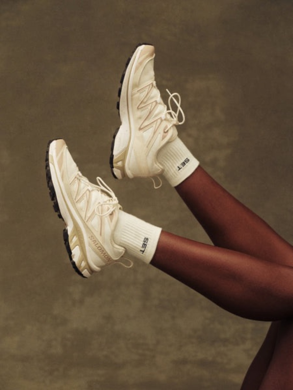 SET Active White Socks